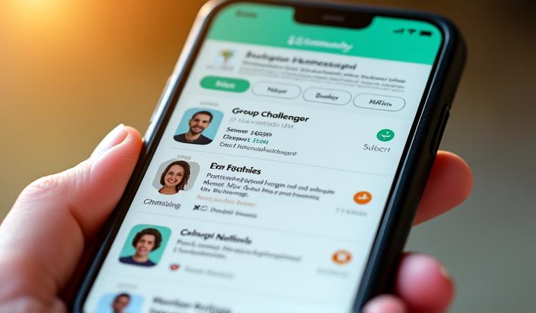 Community Features Interface