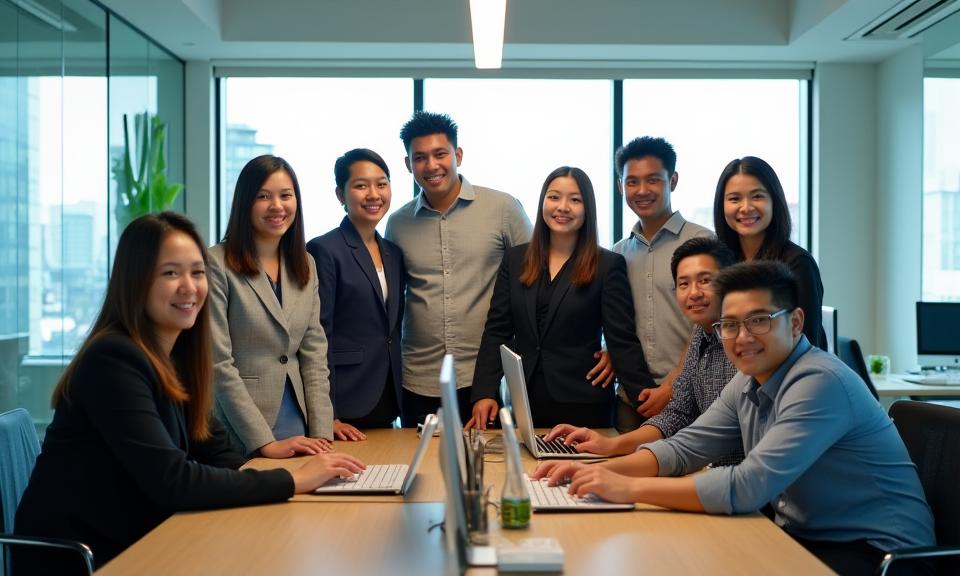 Dagat Lunas Team sa Makati Office